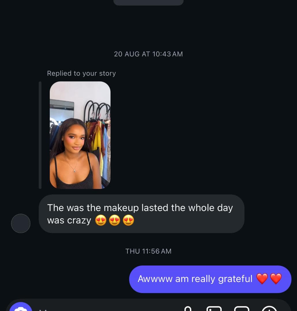 Client testimonial